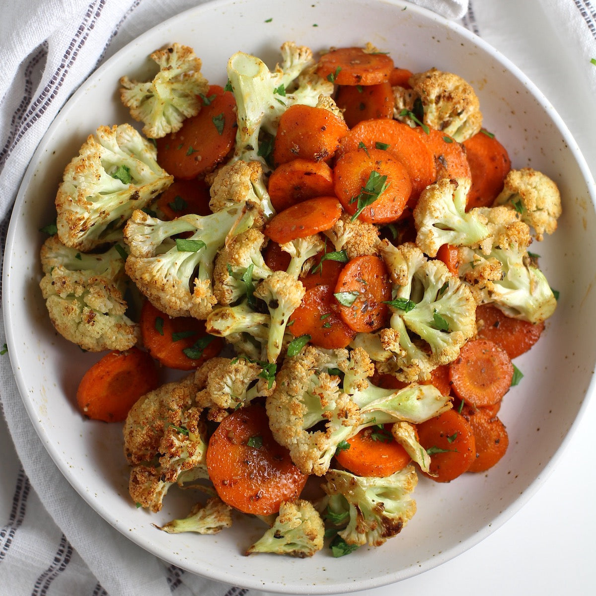 Family-Style Organic Vegetables